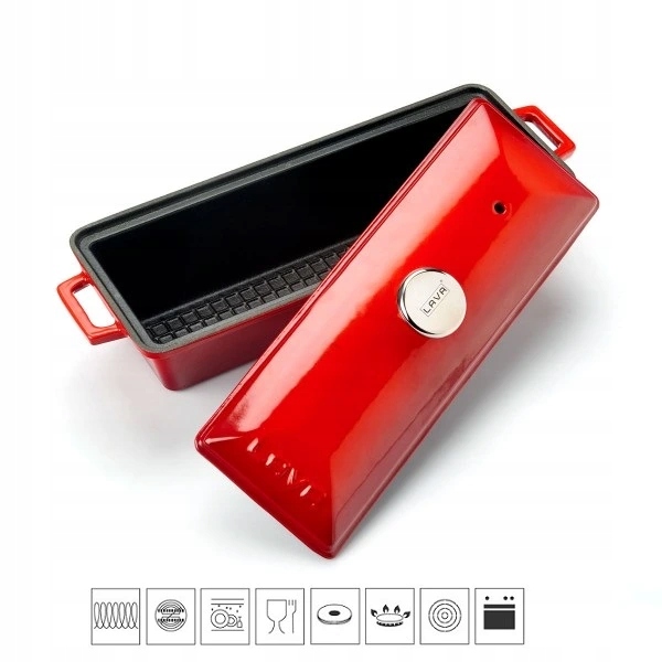 Liatinová terina červená