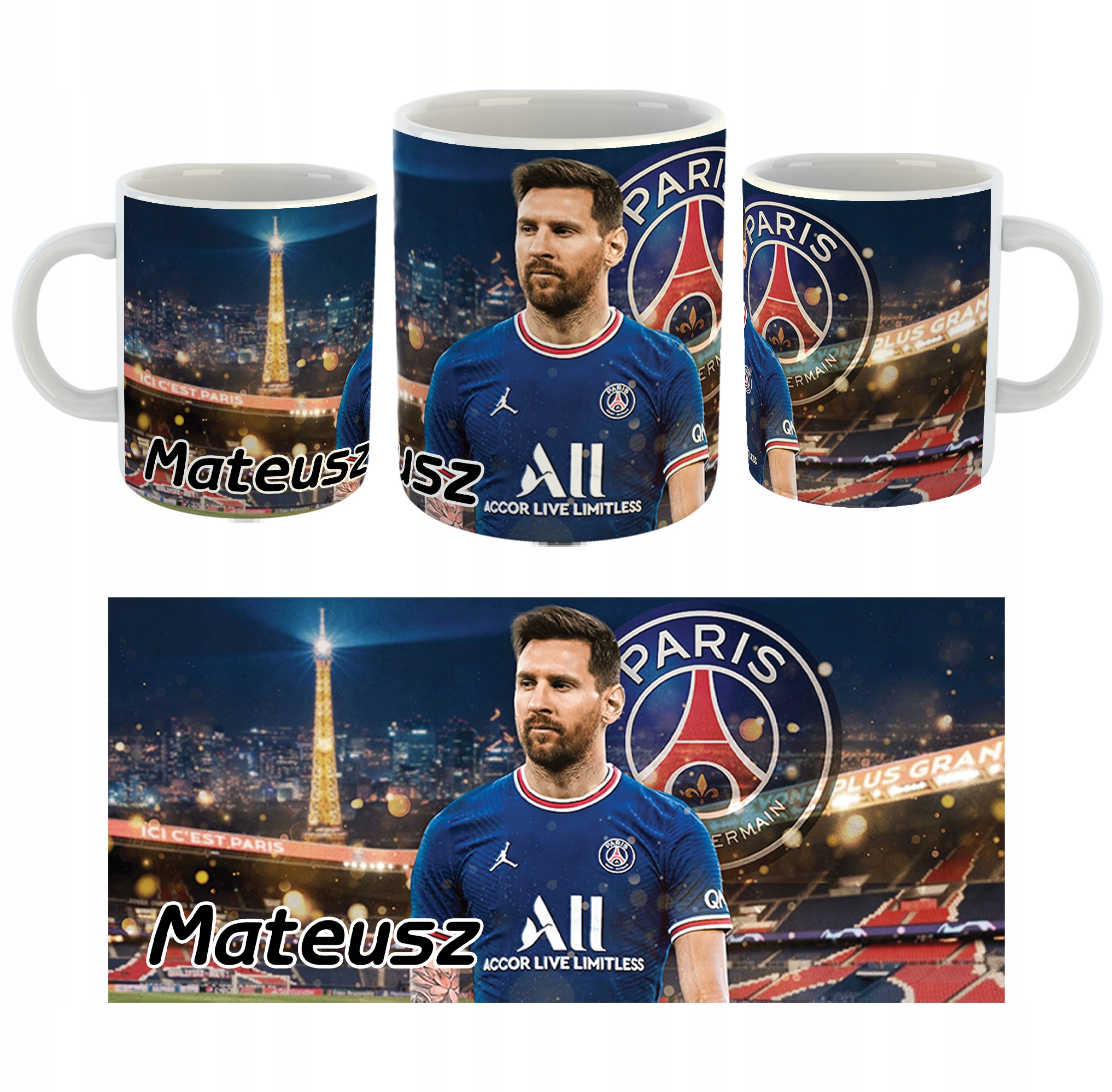 

Kubek Dla Fana Messiego Lionel Messi Imię