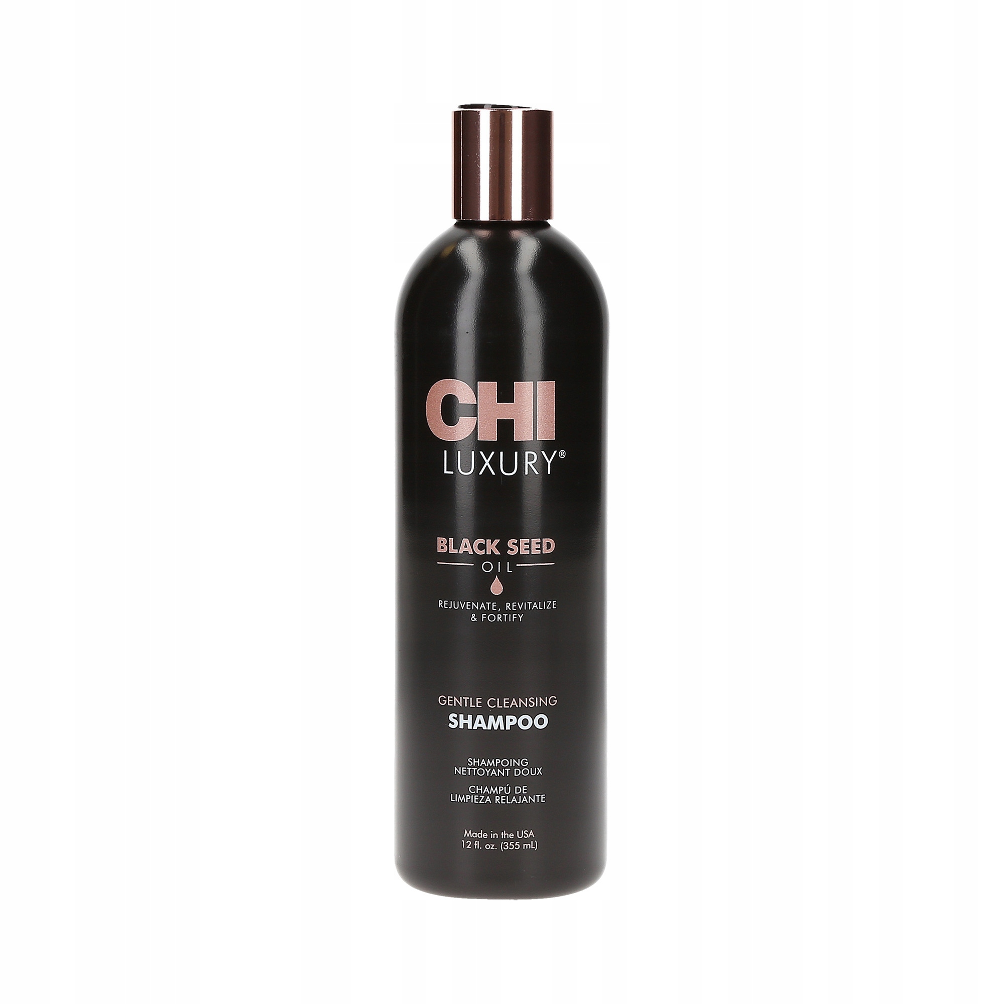 Chi Luxusní jemný čisticí šampon s olejem z černých semínek 355 ml