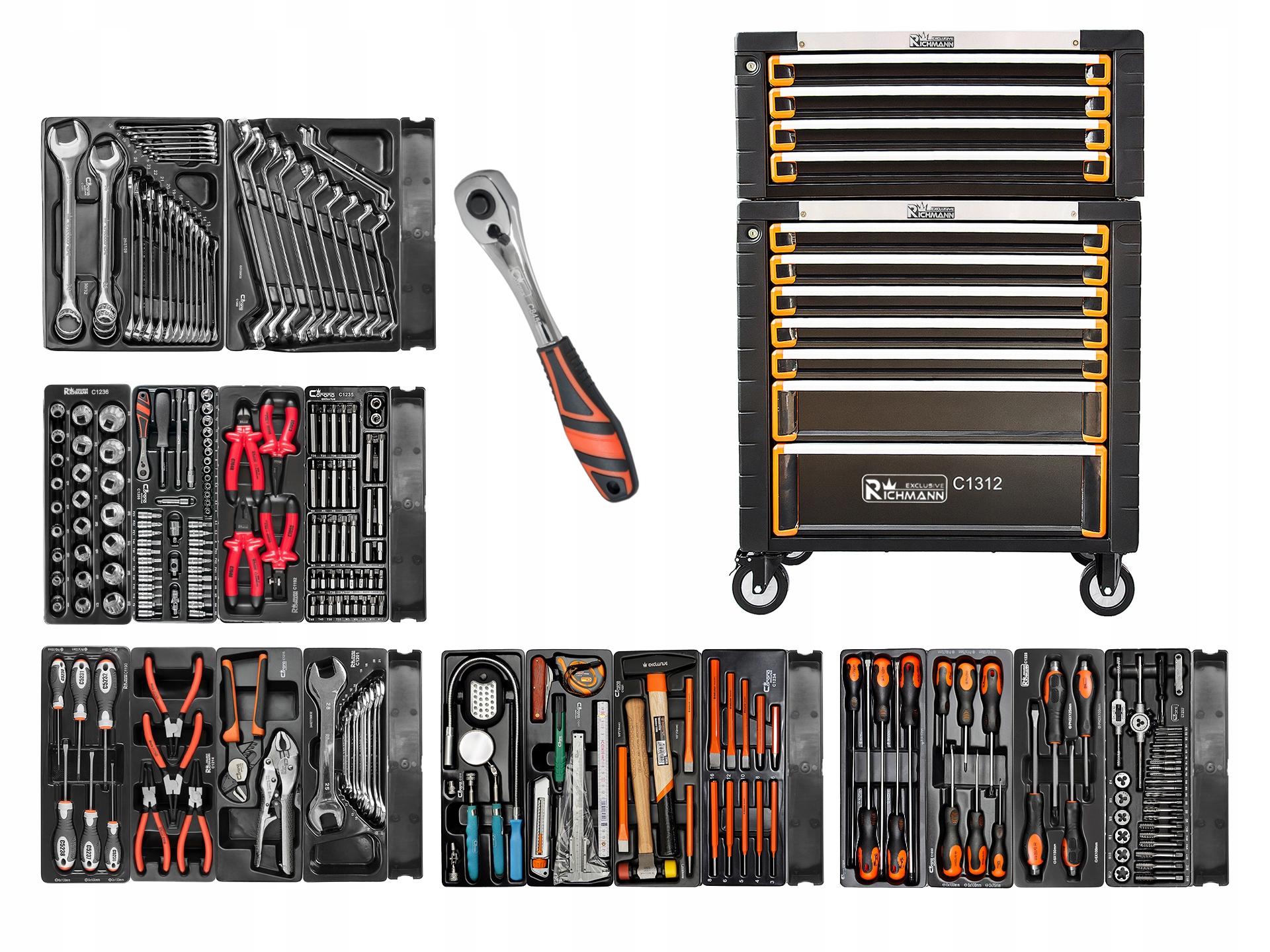 

Wózek Narzędziowy Corona C1312 268ele Nadstawka