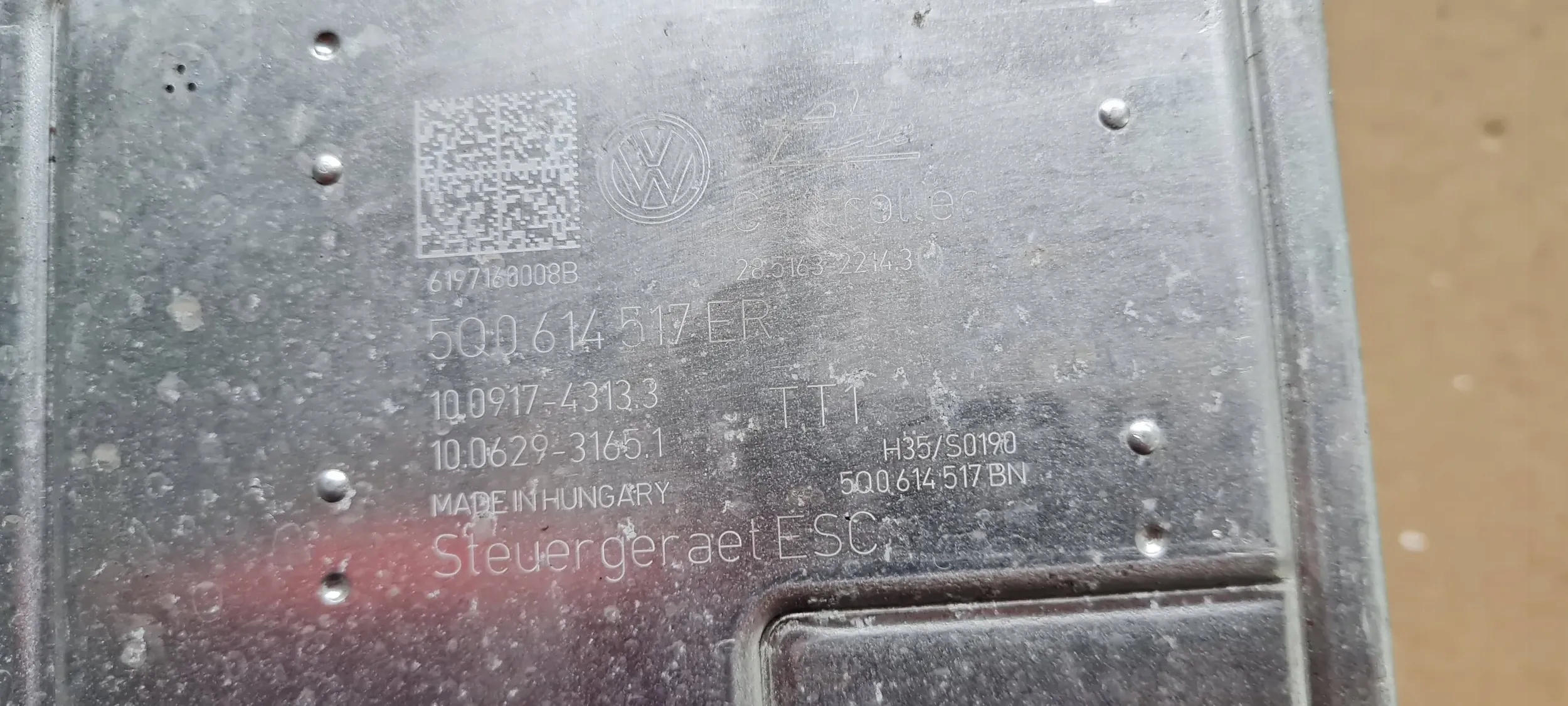 Q3 83A Servofreno ABS modulo 2.0 TFSI 5Q0614517ER VW AUDI