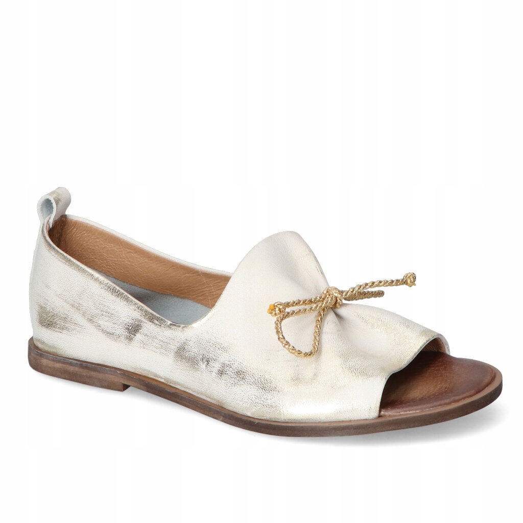 Polobotky Nicole 2660/004 Zlaté přetíratelné lico 37