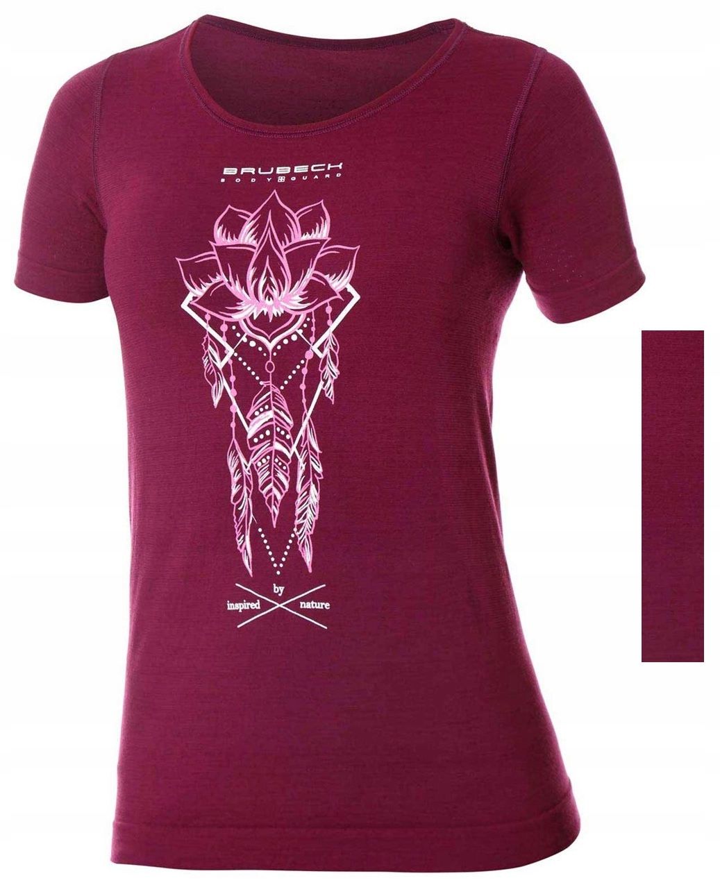 Damska Koszulka Górska Termoaktywna Wełniana Oddychająca Brubeck Wool L