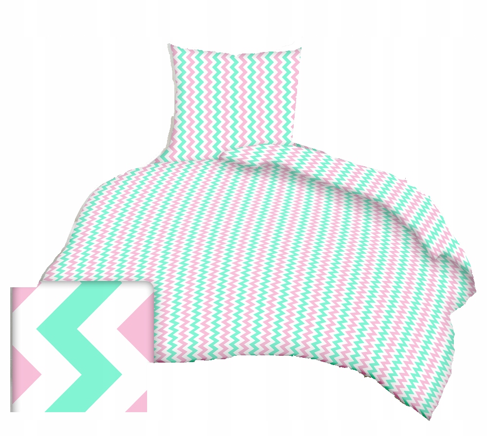 Pościel bawełniana 160x200 70x80 dla dzieci 407pas