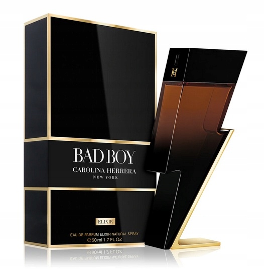 Parfém pro muže Carolina Herrera Bad Boy Elixir 50 ml Elegance a síla