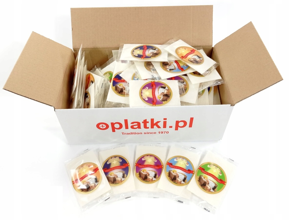 

Opłatki wigilijne małe Wigilia Klasowa Firmowa