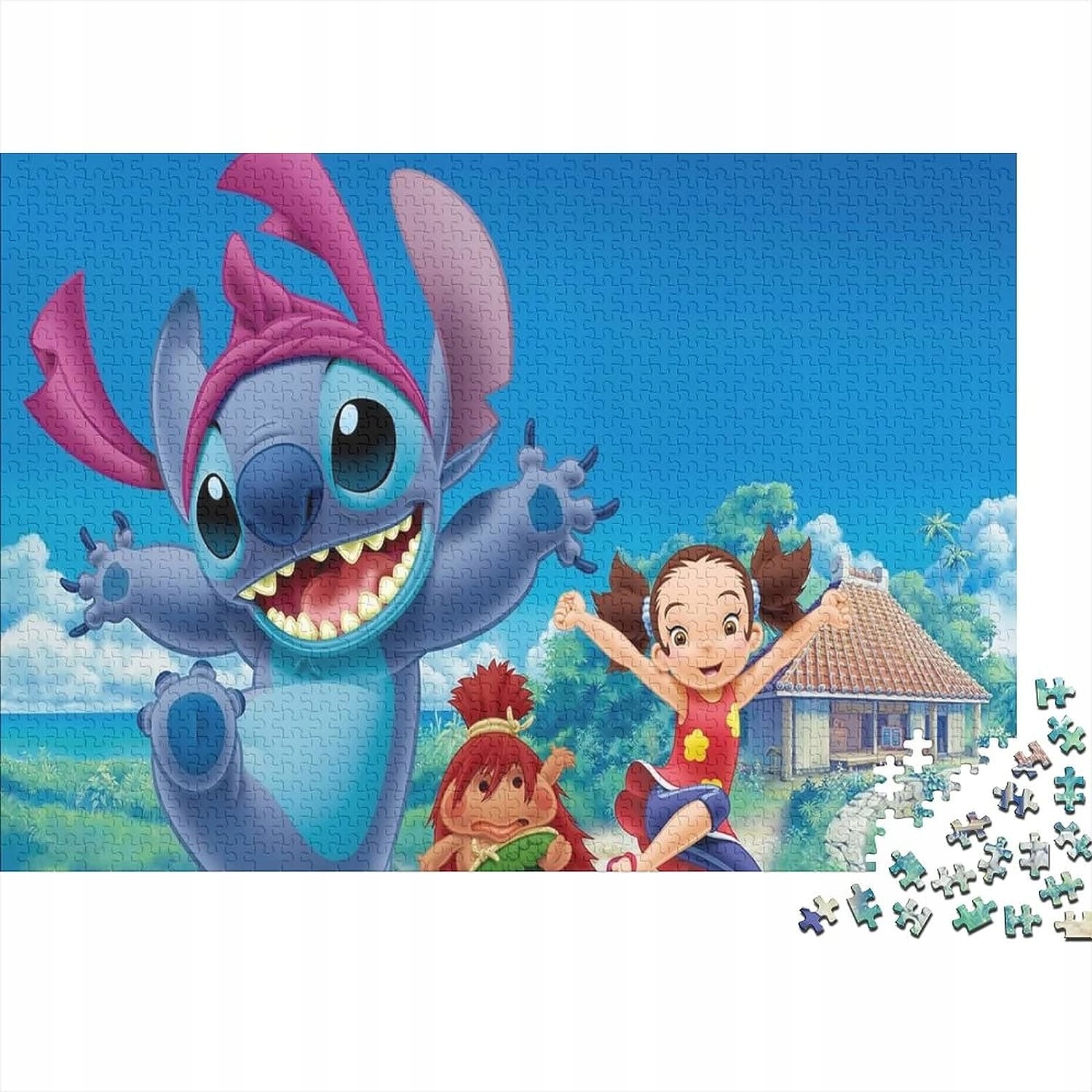 stitch mega 01 real Jigsaw Puzzle for Sale by sausacantika