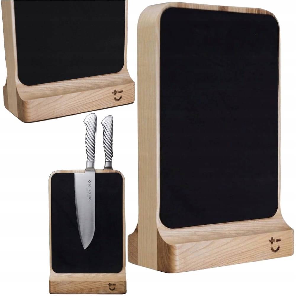 Bisbell Drevený magnetický blok jaseňový jaseň na nože Soft Bis000039