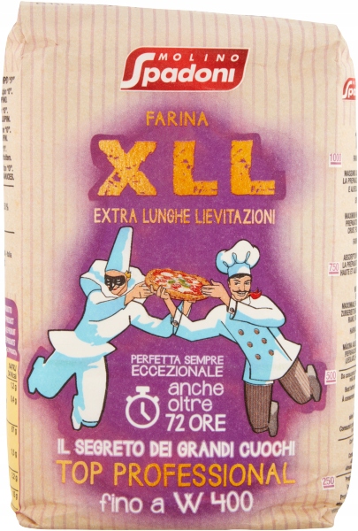 Levně 4X Farina XXL mouka W400 1kg Molino Spadoni