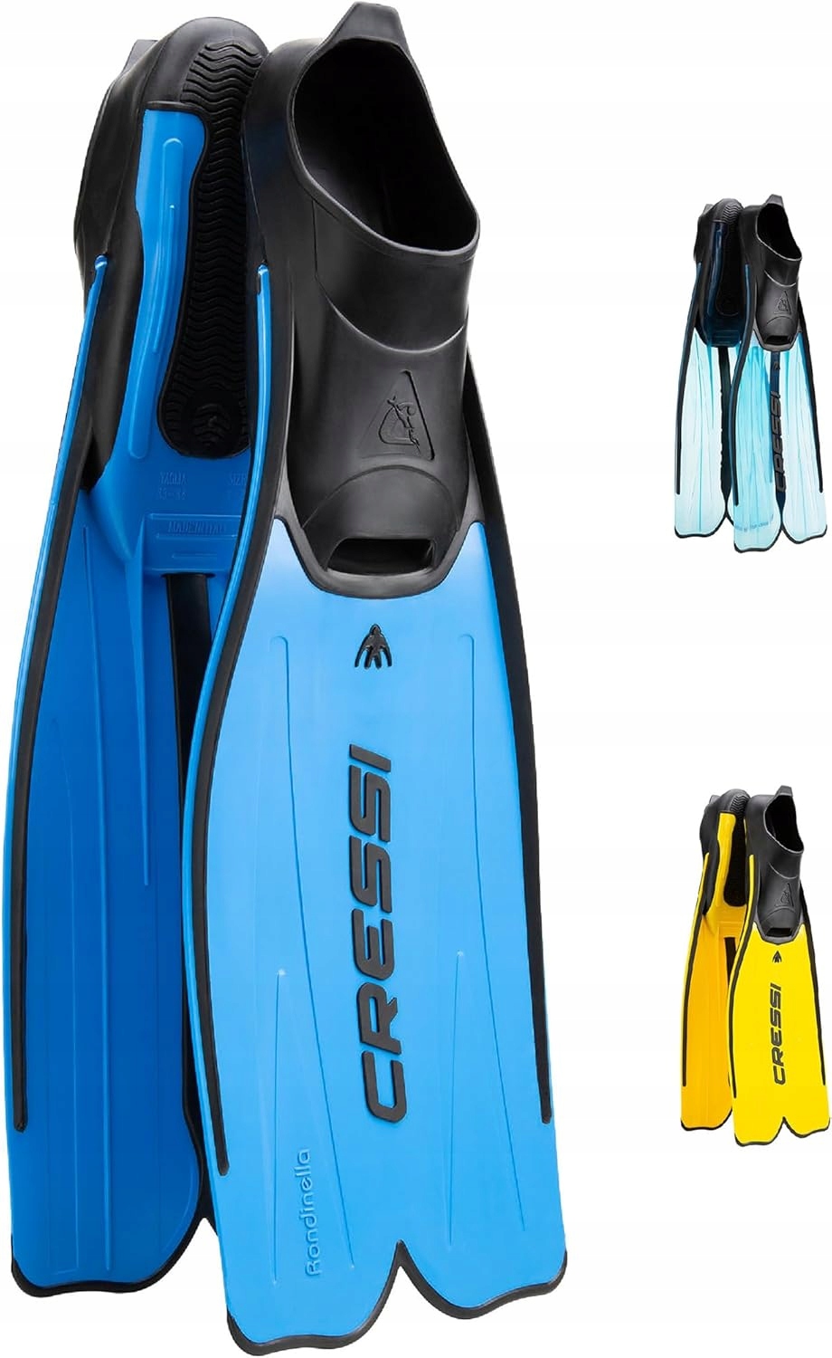 Cressi Rondinella Ploutve na potápění a šnorchlování Aqua 37/38