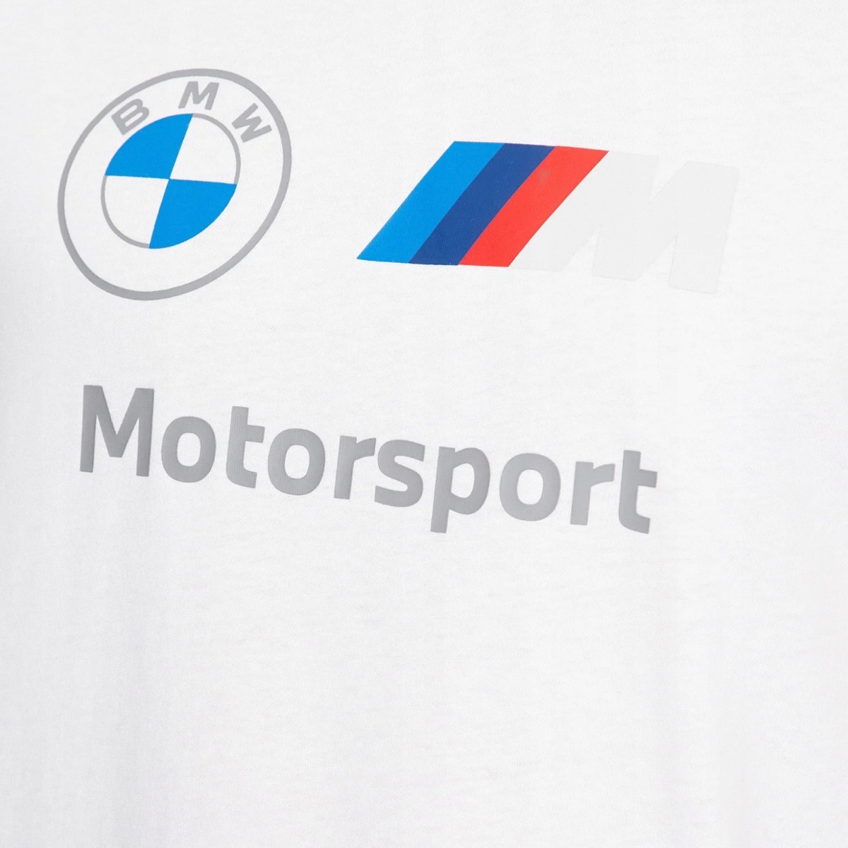 PUMA KOSZULKA MĘSKA T-SHIRT BMW MMS ESS LOGO TEE BIAŁA r.L Rozmiar L