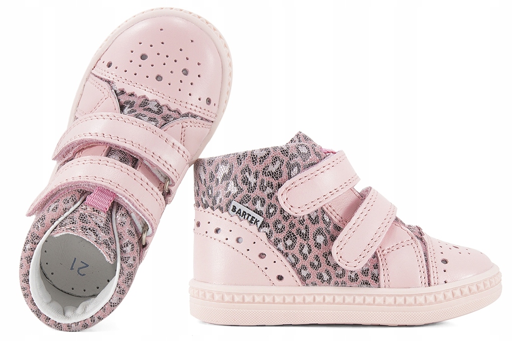 BARTEK 91764 TRZEWIKI WIOSENNE PÓŁBUTY 24 Różowy