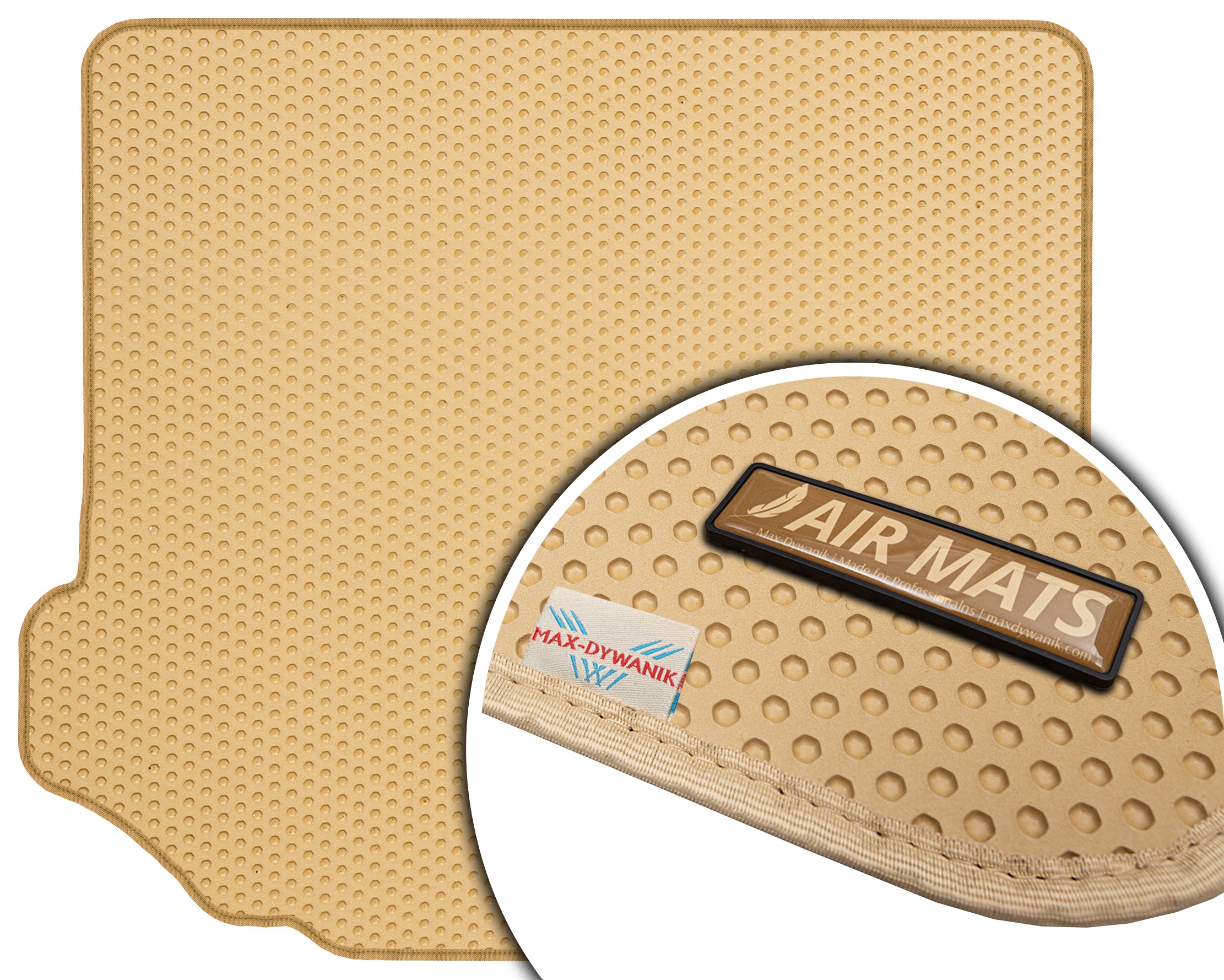 Jaguar X-Type Sedan 2001-2009 Béžová rohož do kufru Eva Air Mats