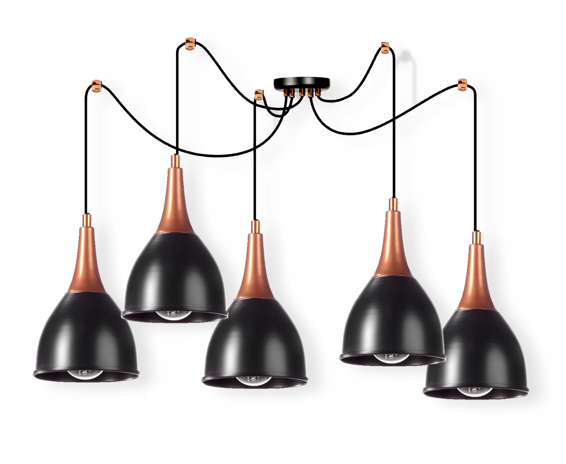 Závěsná lampa Loft Spider Pavouk Spyder Industrial E27 Led