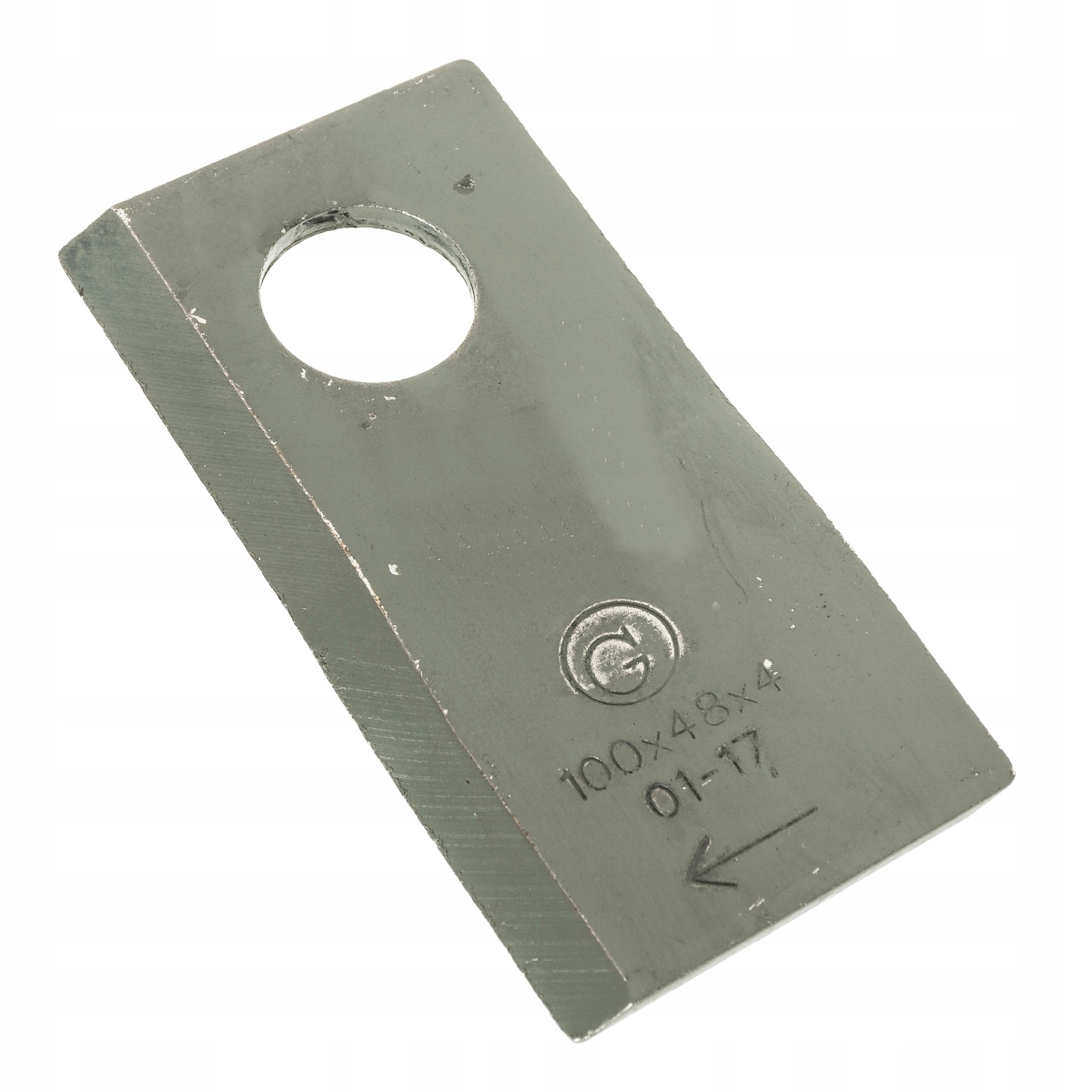 

Nożyk kosiarki 100x48x4mm prawy 434978 Pottinger