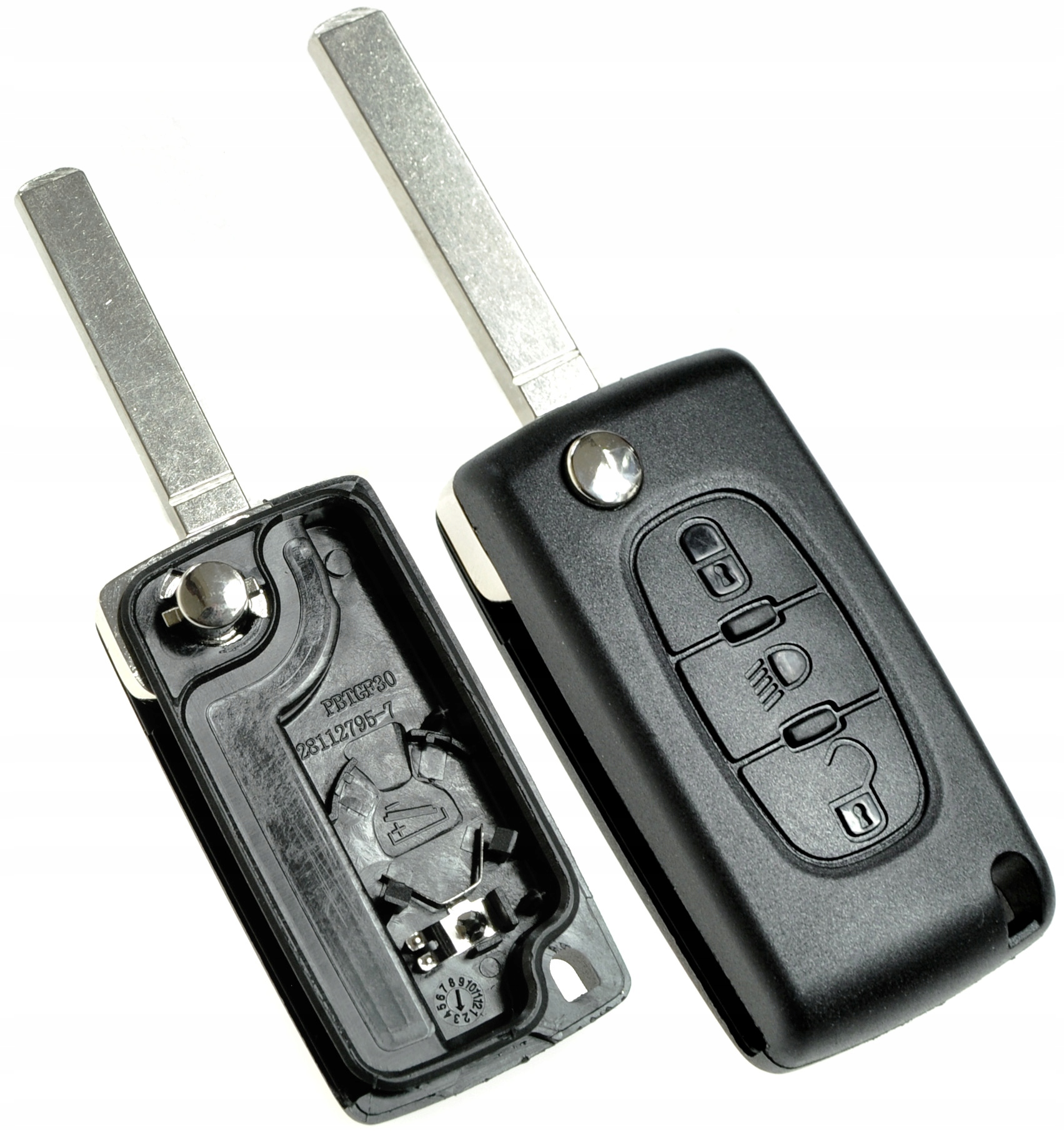 

Citroen C4 C5 C6 Picasso Obudowa Pilot Kluczyk