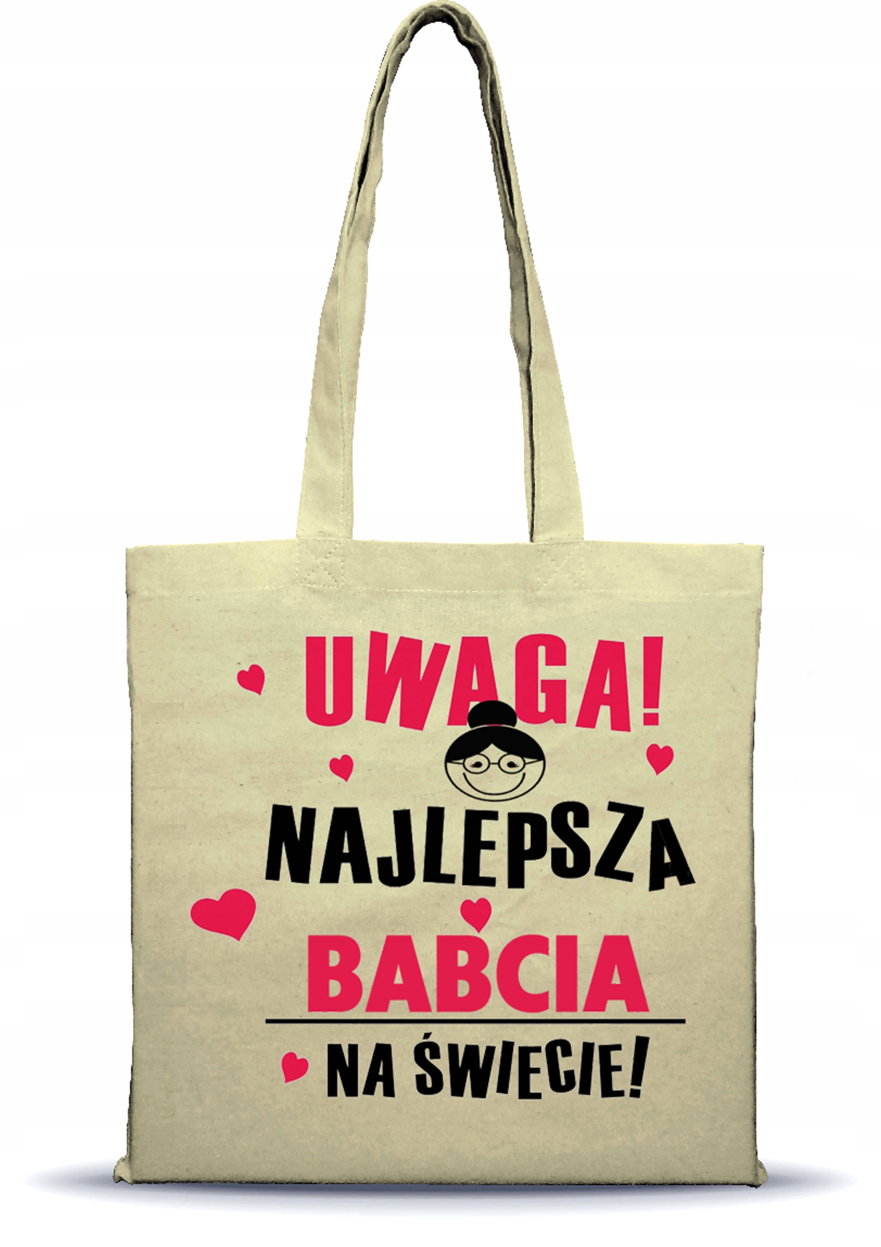 

Torba bawełniana dla Babci prezent na Dzień Babci