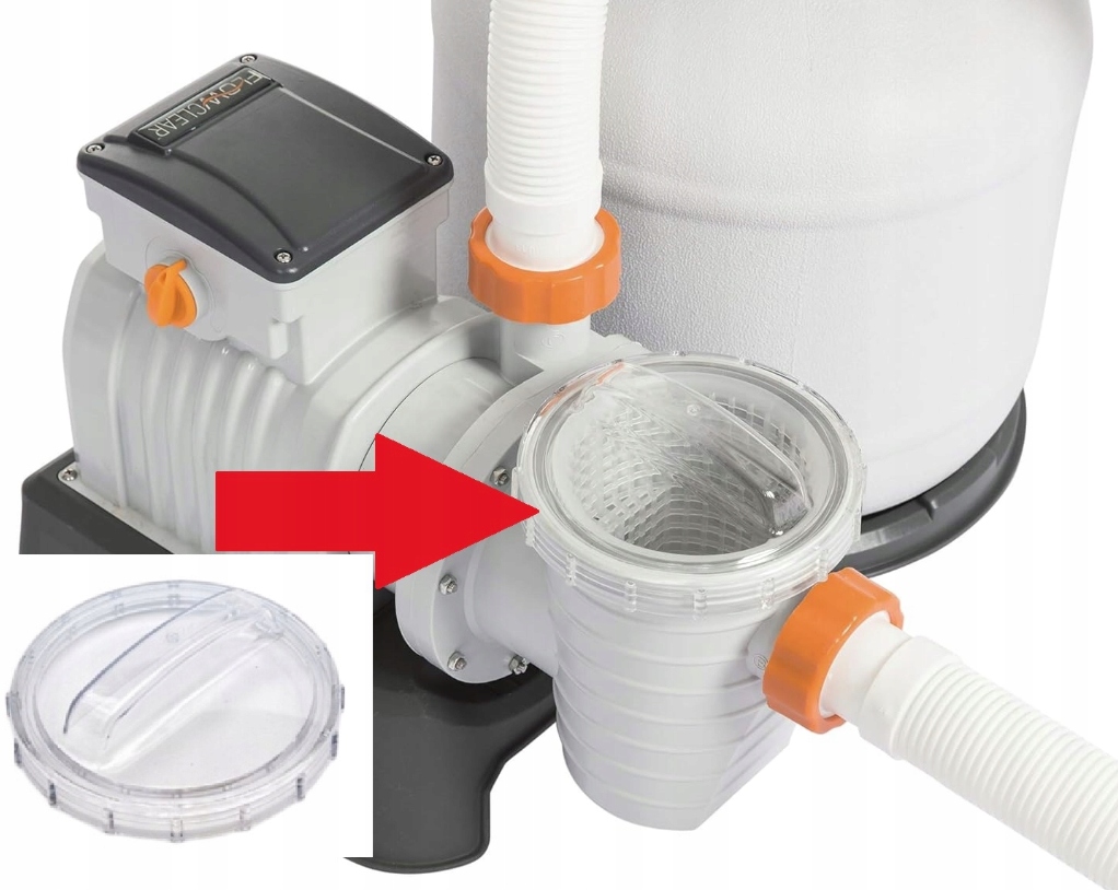 Krytka víka předfiltru bestway 58499 58495 58400 58404 58497