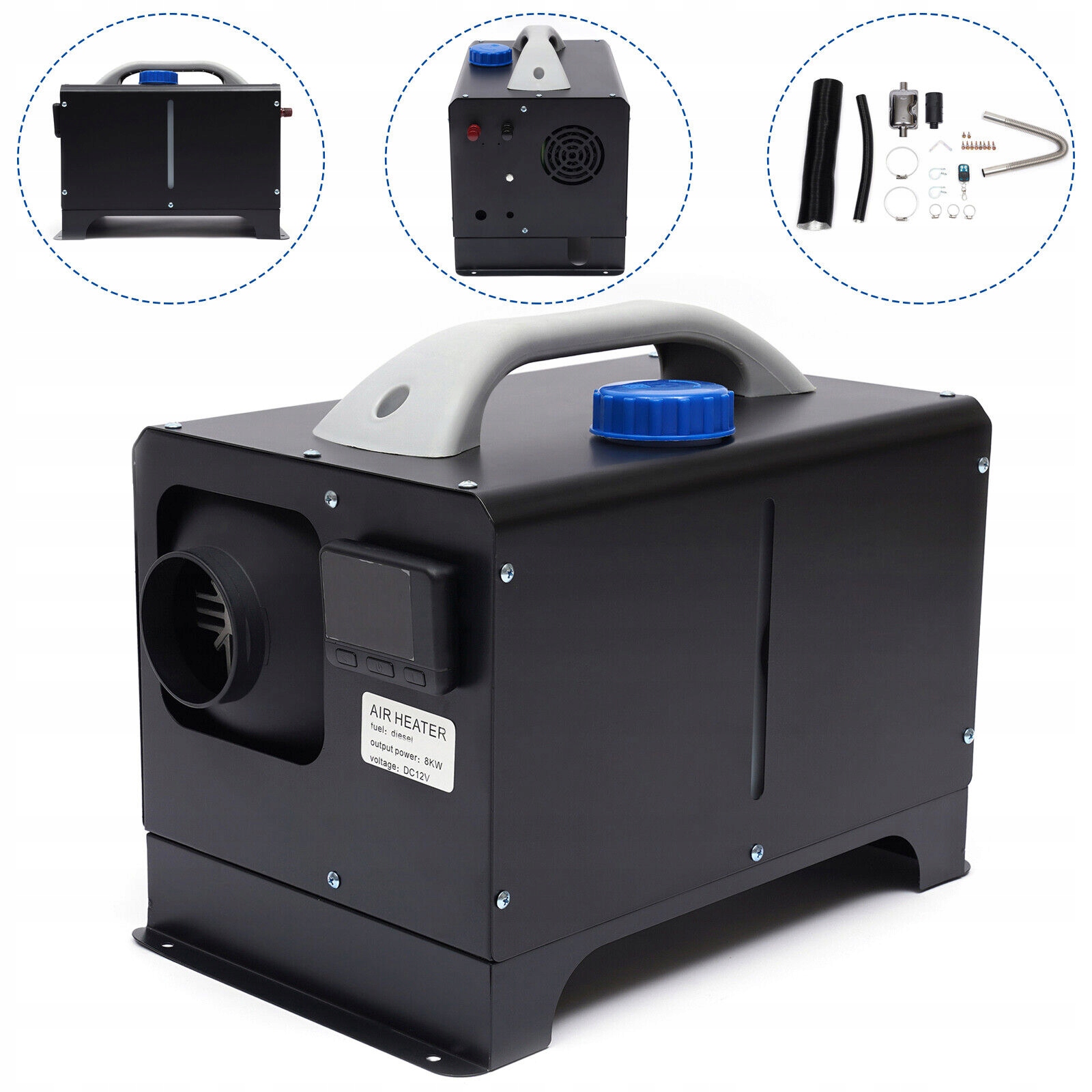 1122 - Дизельний Стоянковий обігрівач 12V 8KW