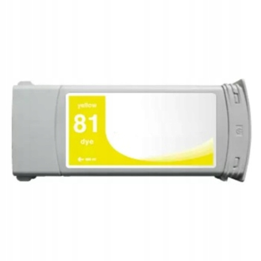 Naplnka Hp 81 C4933A žltá kompatibilný cartridge