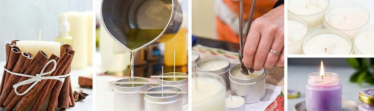 ZESTAW DO WYROBU ŚWIEC DO ROBIENIA ŚWIECZEK DIY XL Marka inna