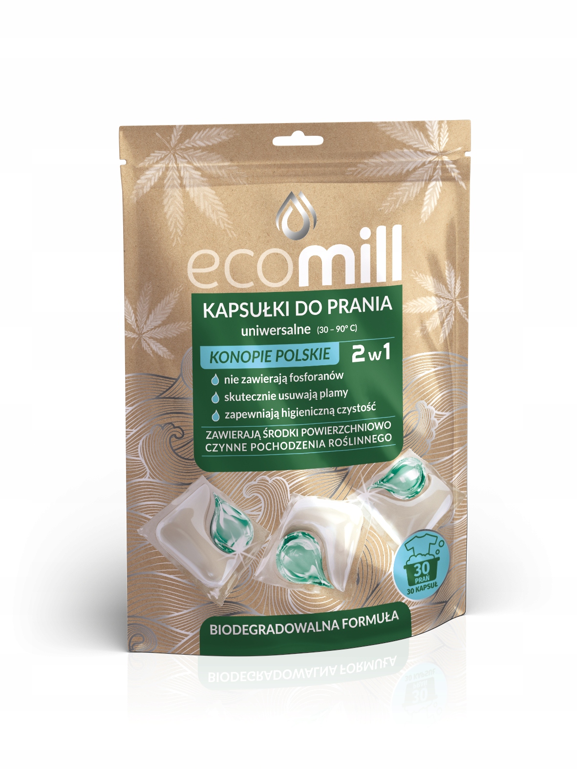 

Ecomill Kapsułki Do Prania Konopie Polskie 30 Szt.
