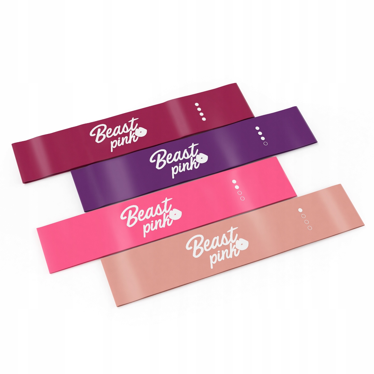 

Zestaw 4 Gum Oporowych Ćwiczeń Fitness BeastPink