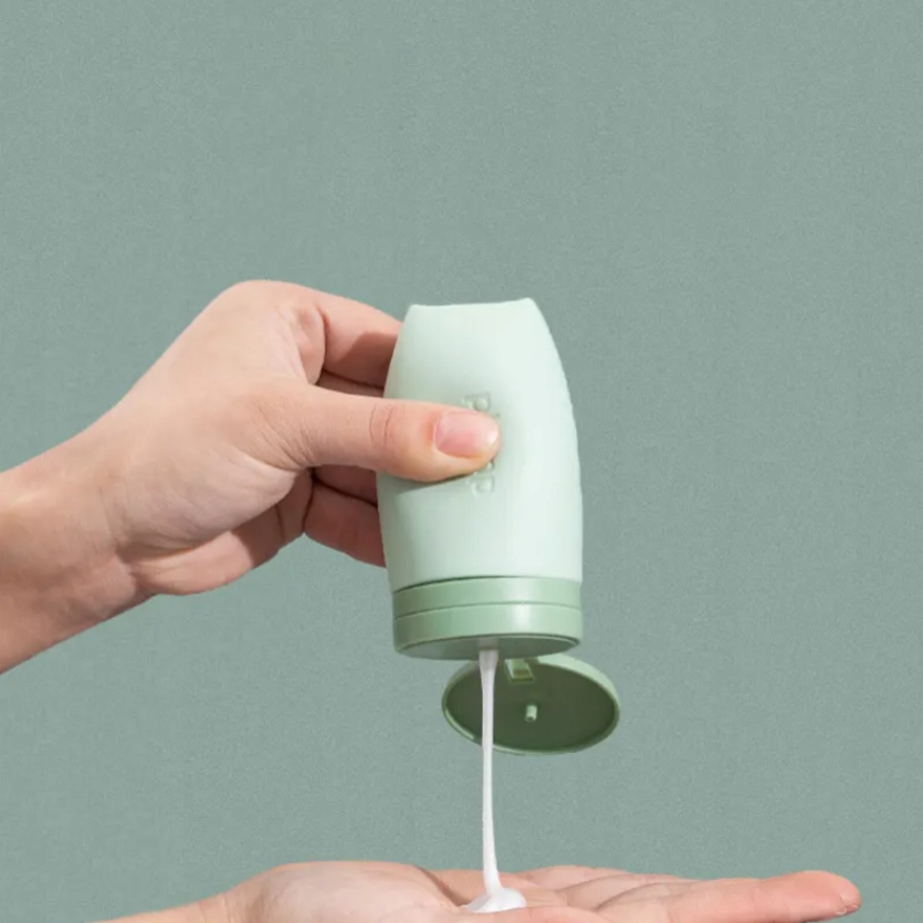 Pojemnik do samolotu podróżny na płyny do bagażu podręcznego 60ml niebieski Płeć uniseks