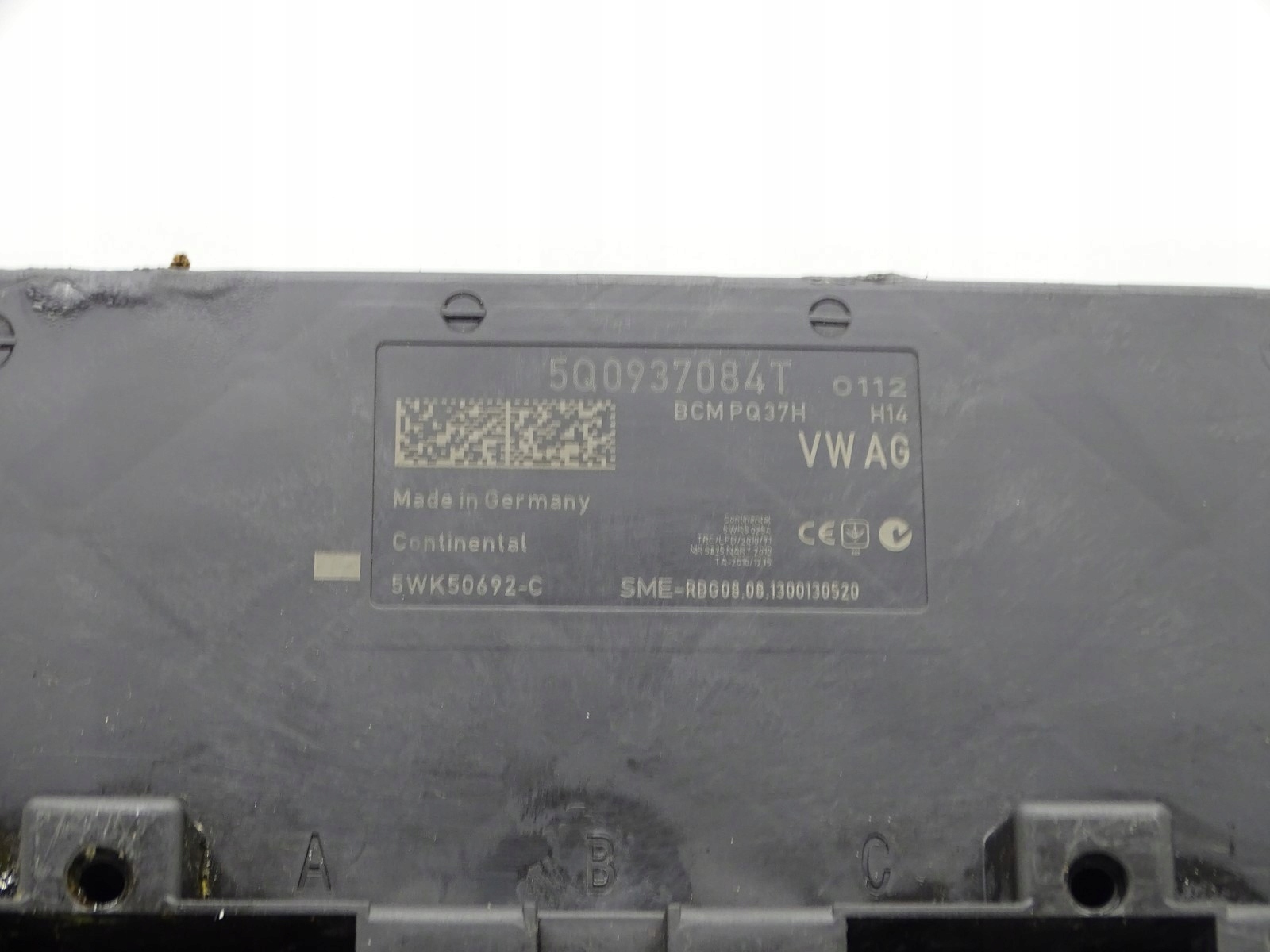 control unit BORDNETZ SKODA OCTAVIA III 5Q0937084T