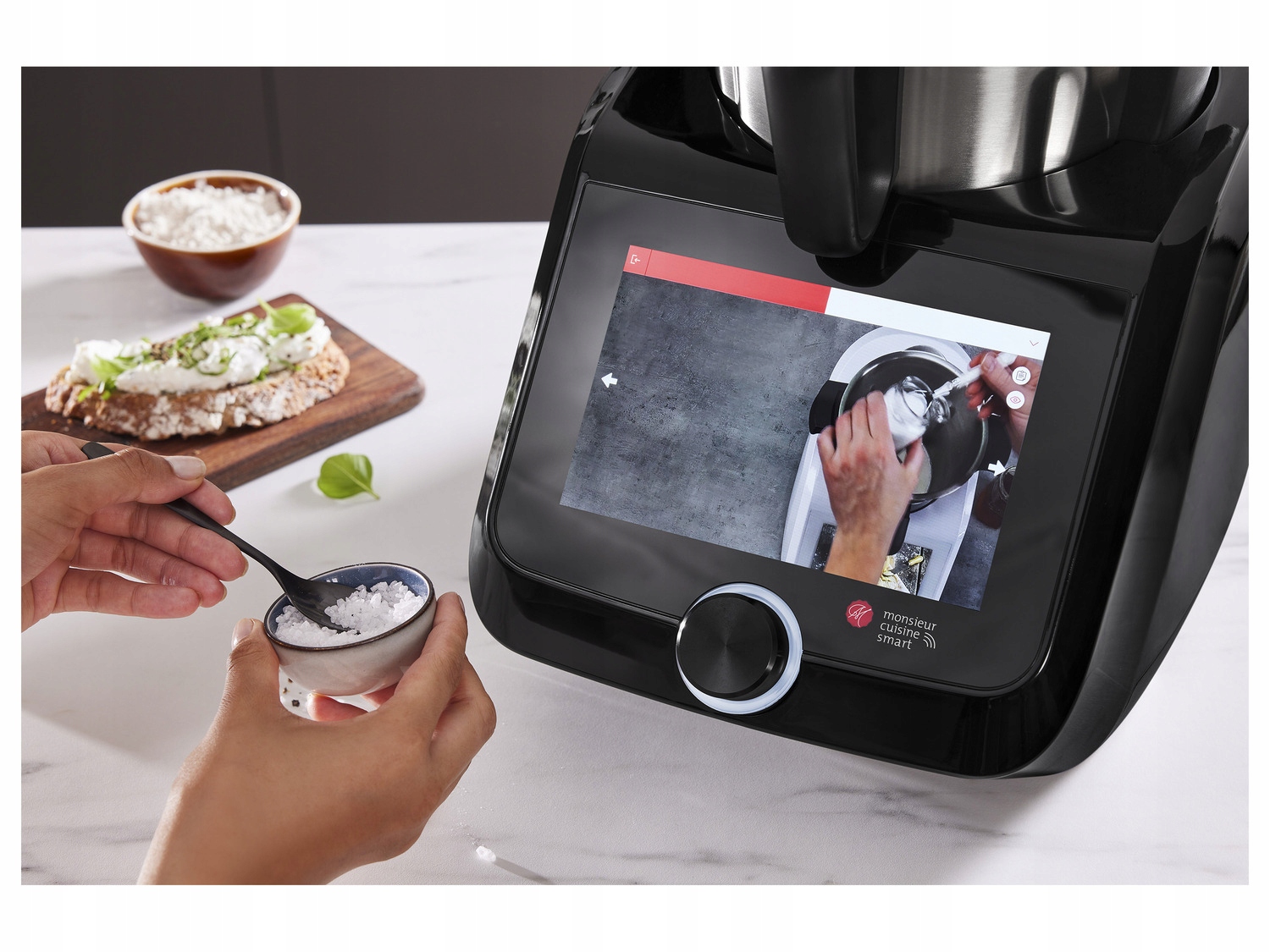 НОВИНКА LIDLOMIX 2024 MONSIEUR CUISINE SMART КУХОННЫЙ ПРОЦЕССОР 1200 Вт WiFi В РАССРОЧКУ 0 Код производителя 368069