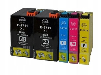 

5x Tusz Do Epson WF7710 WF7715 WF7720 T2711 XXL