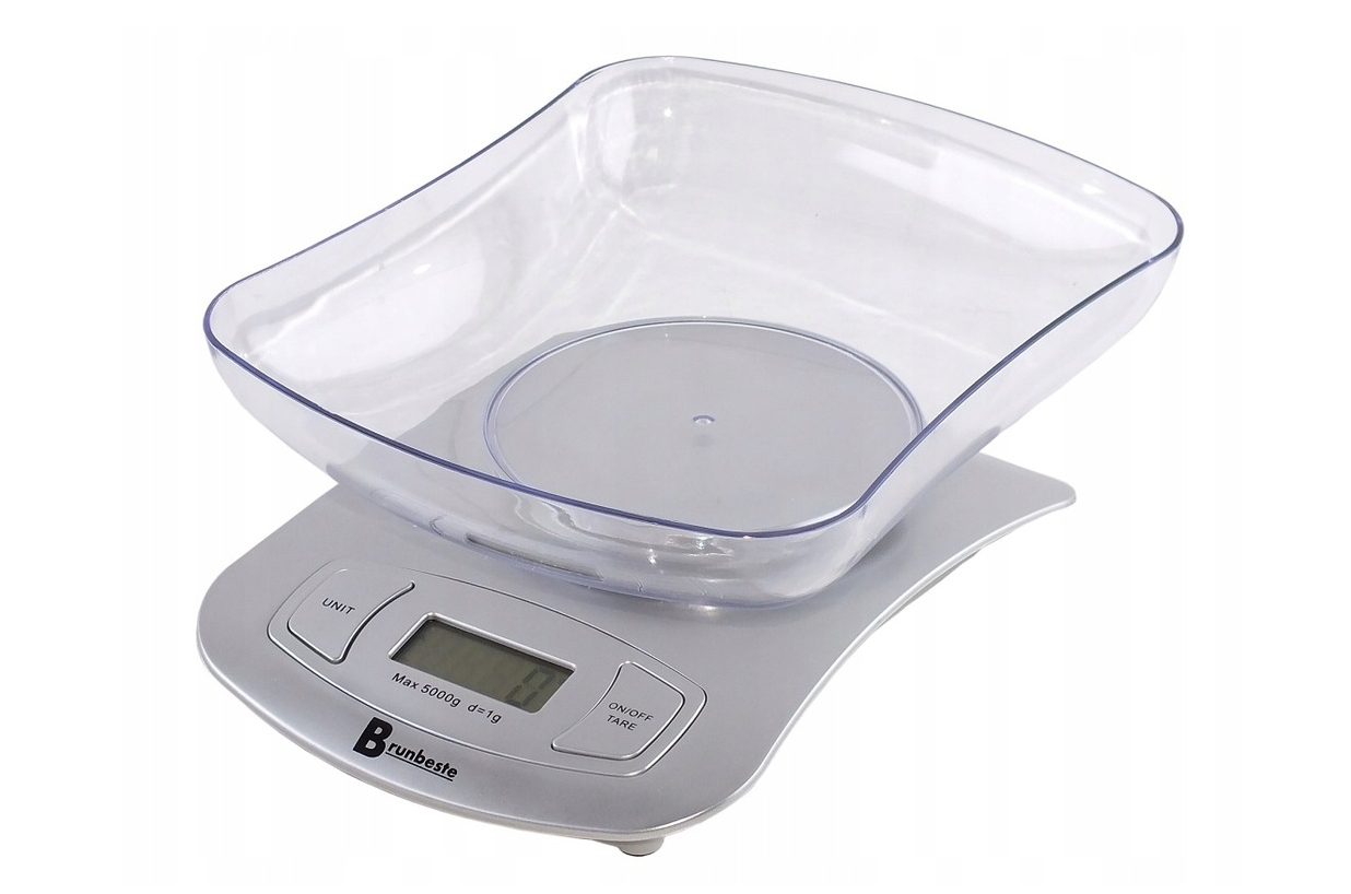 

Cyfrowa Waga Kuchenna Z Misą Do 5KG Brunbeste