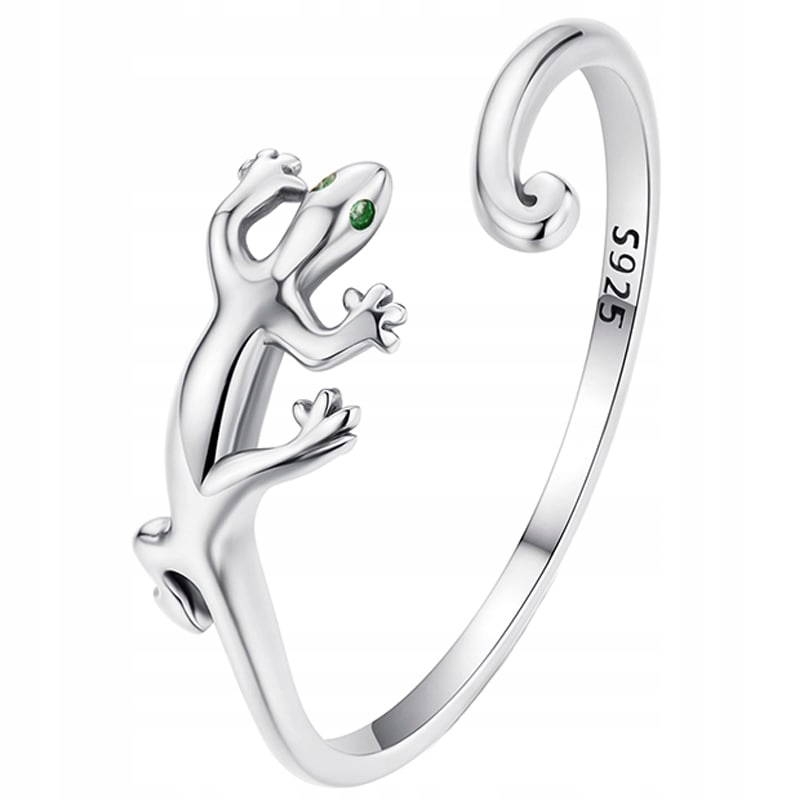 Prstýnek Prstýnek Gekon Stříbro 925 Trusky