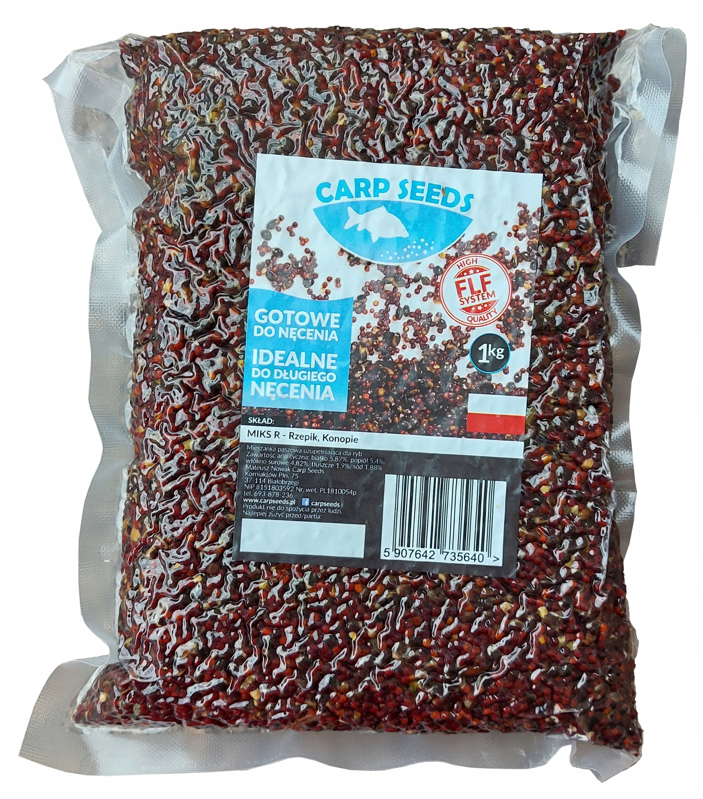 Miks R Rzepik Konopie 1KG Carp Seeds