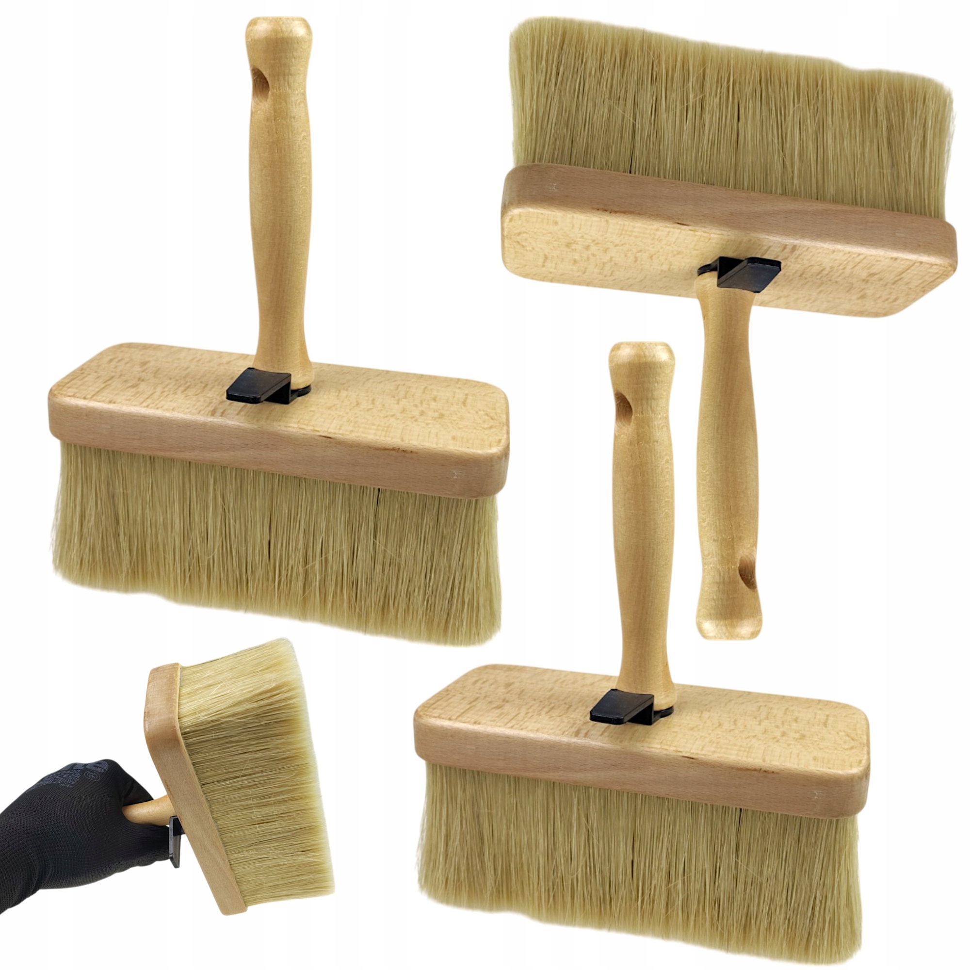 Malířský Štětec Tapetový Lavička 190 MM 3 Kusy