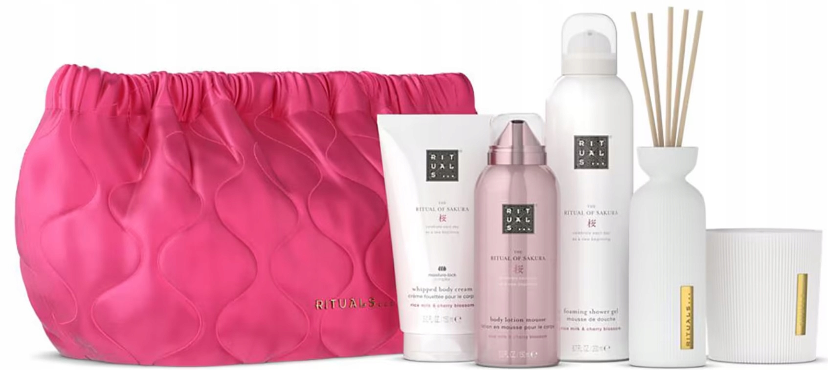 Rituals The Ritual of Sakura Zestaw prezentowy L 2025 Kosmetyczka