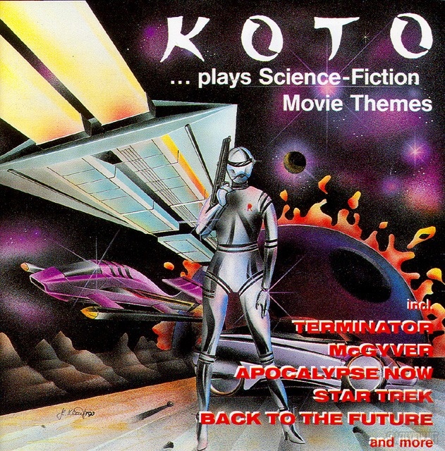 Koto ...Plays Science-Fiction Movie Themes 2024 Album Lp Italo