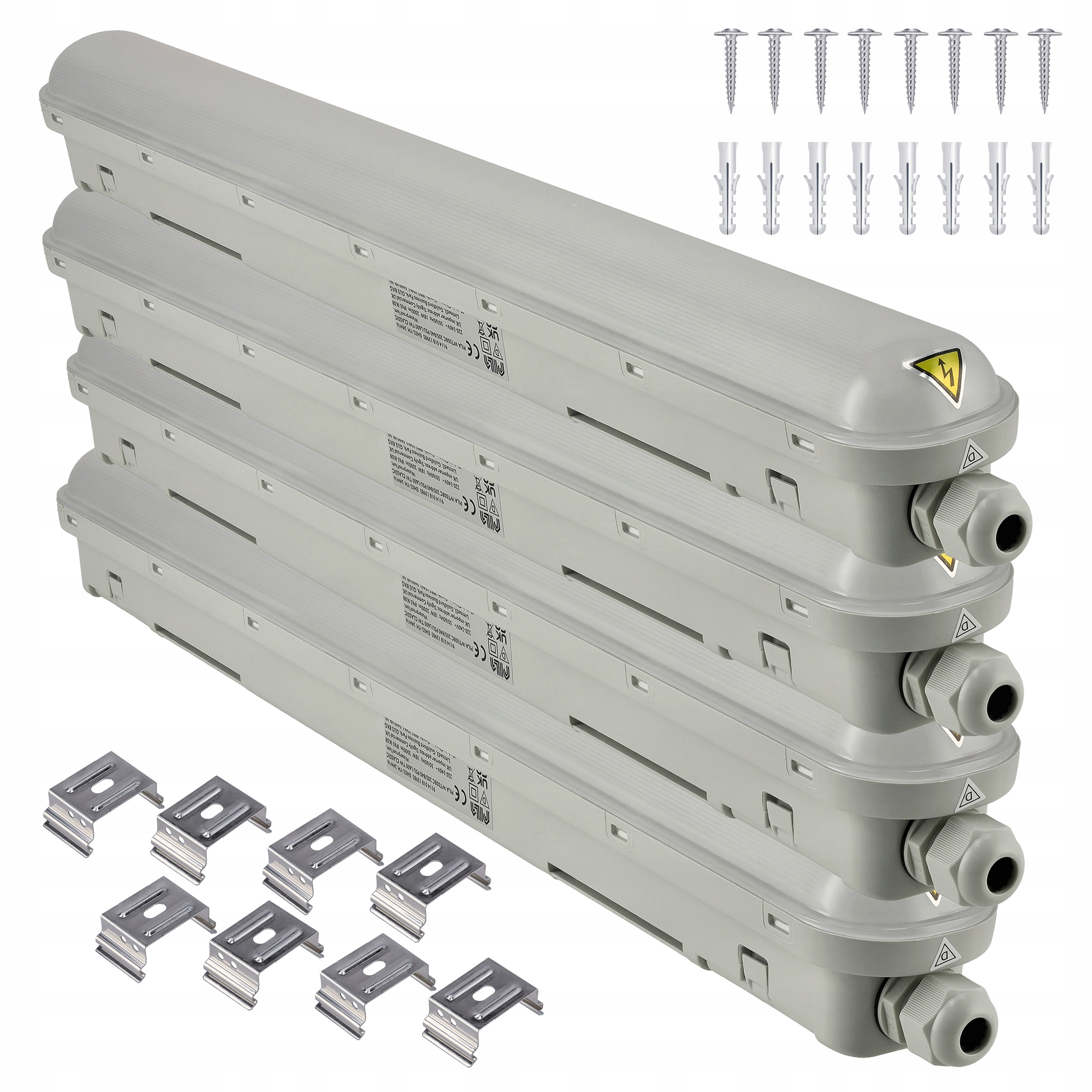 Oprawa Hermetyczna LED Philips 18W 60cm 2000lm IP65 4000K Do Garażu 4x