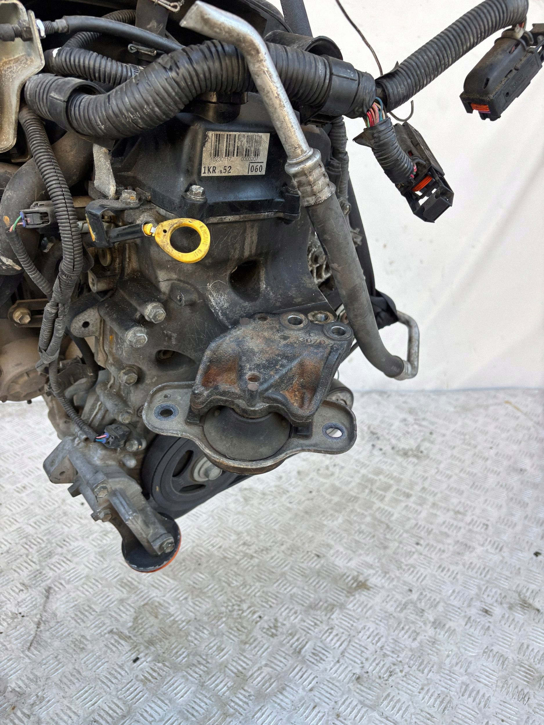 engine complete 1KR TOYOTA AYGO CITROEN C1 without EGR