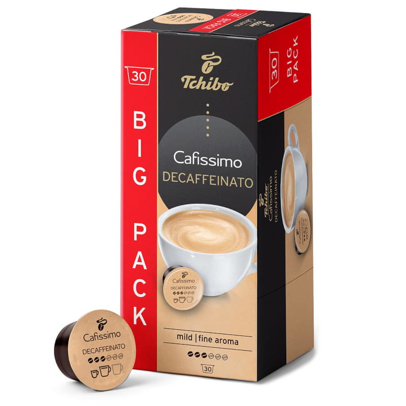 Tchibo кофе Cafissimo Decafeinato 30 капсул