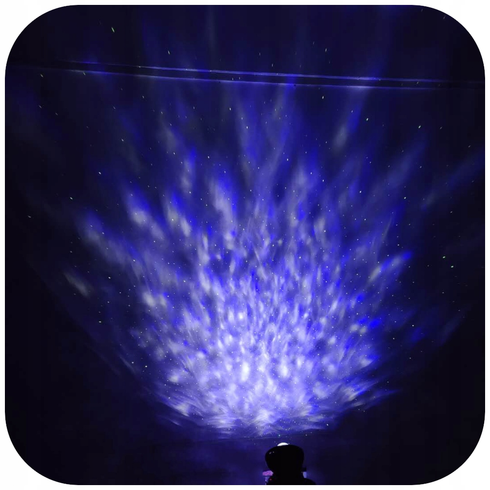 PROJEKTOR GWIAZD NIEBA LAMPKA NOCNA LED USB C RZUTNIK DLA DZIECI RGB +PILOT Kod producenta PROJEKTOR Z BLUETOOTH LAMPKA NOCNA USB