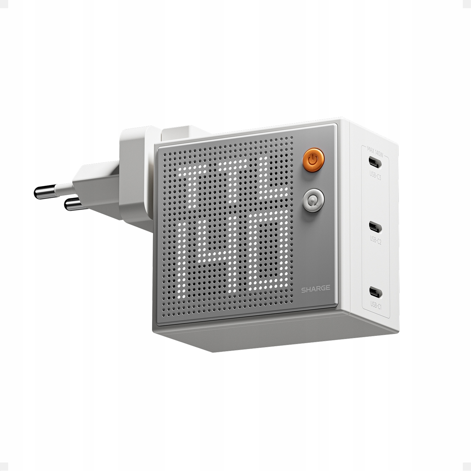 Nabíjačka GaN Sharge Pixel 140W 3 porty Usb-c Power Delivery 3.1 Rýchla