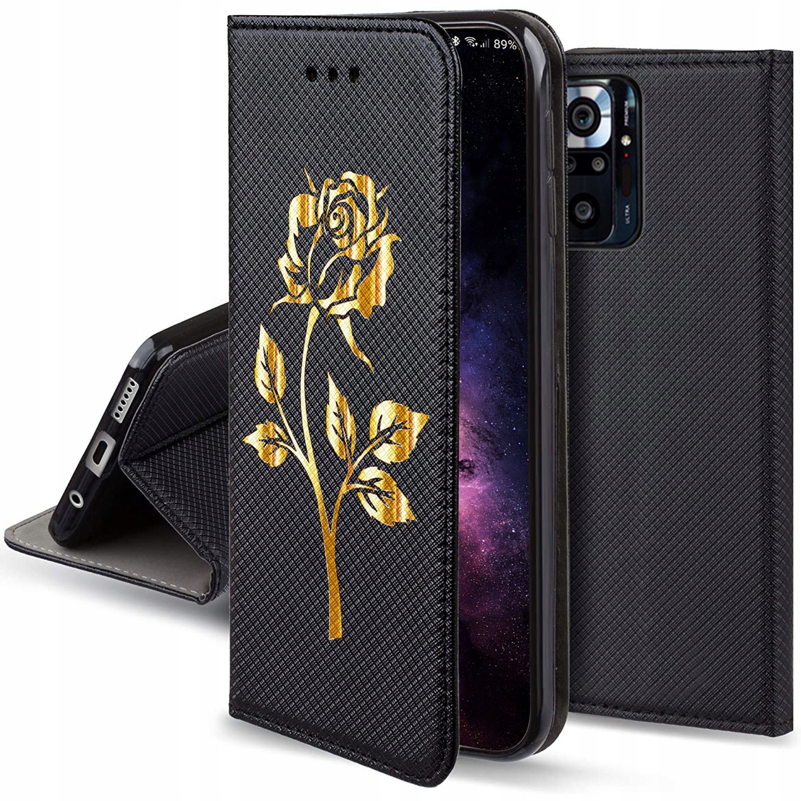 

Etui Magnet Rose Case do Xiaomi Redmi Note 10 Pro