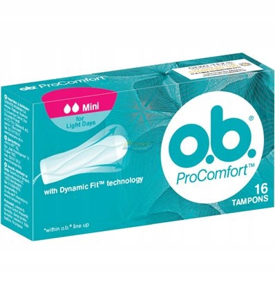 

Ob Tampony ProComfort Mini 16 szt