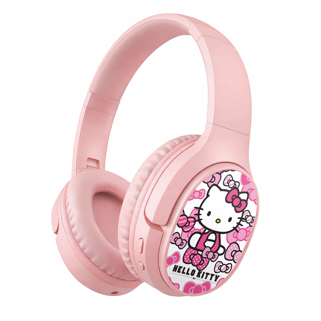 Sluchátka Hello Kitty růžová do uší pro dívku