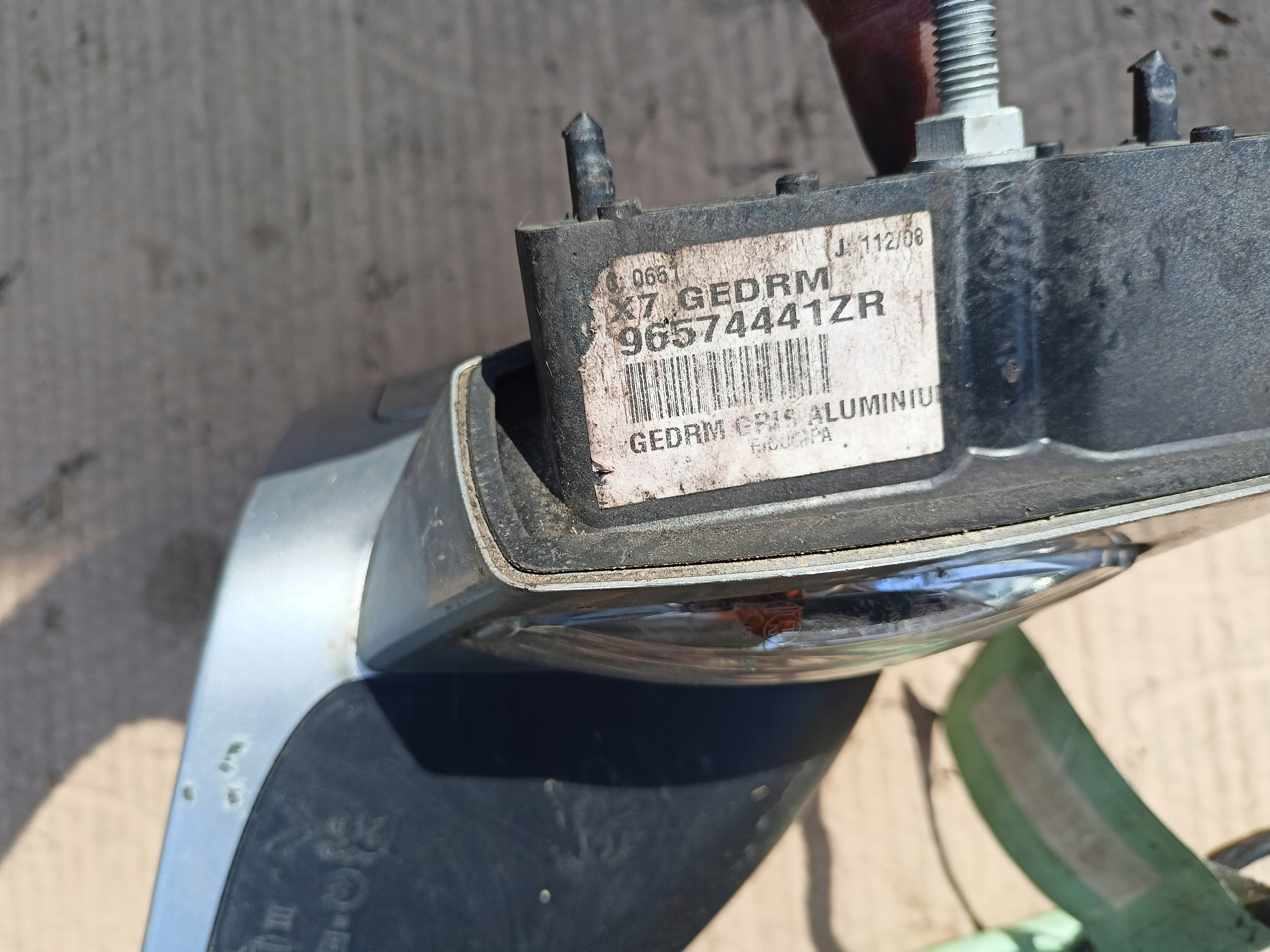 зеркало CITROEN C5 III 12PIN 96574441ZR