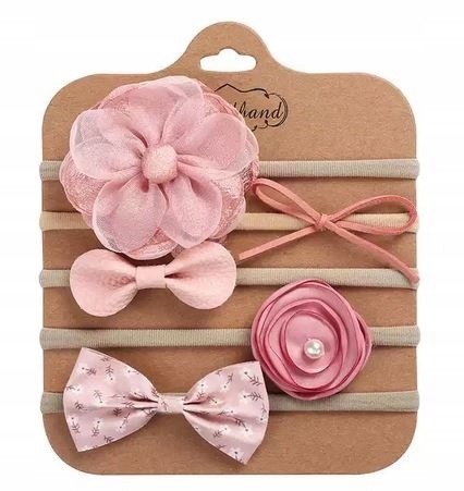 

Opaska Na Głowę Zestaw dla niemowląt Komplet 5 szt