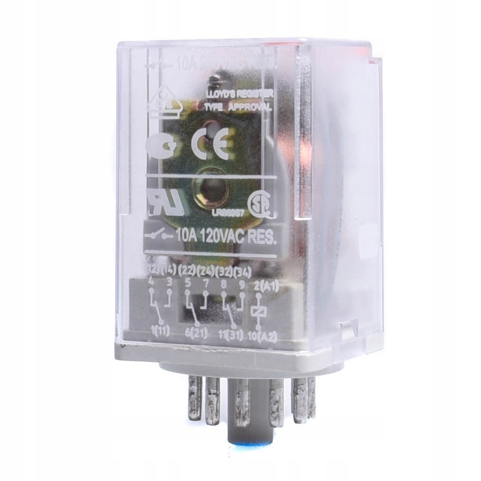 PRZEKAŹNIK 230VAC 10A R15-2013-23-5230-WT 3PDT REL