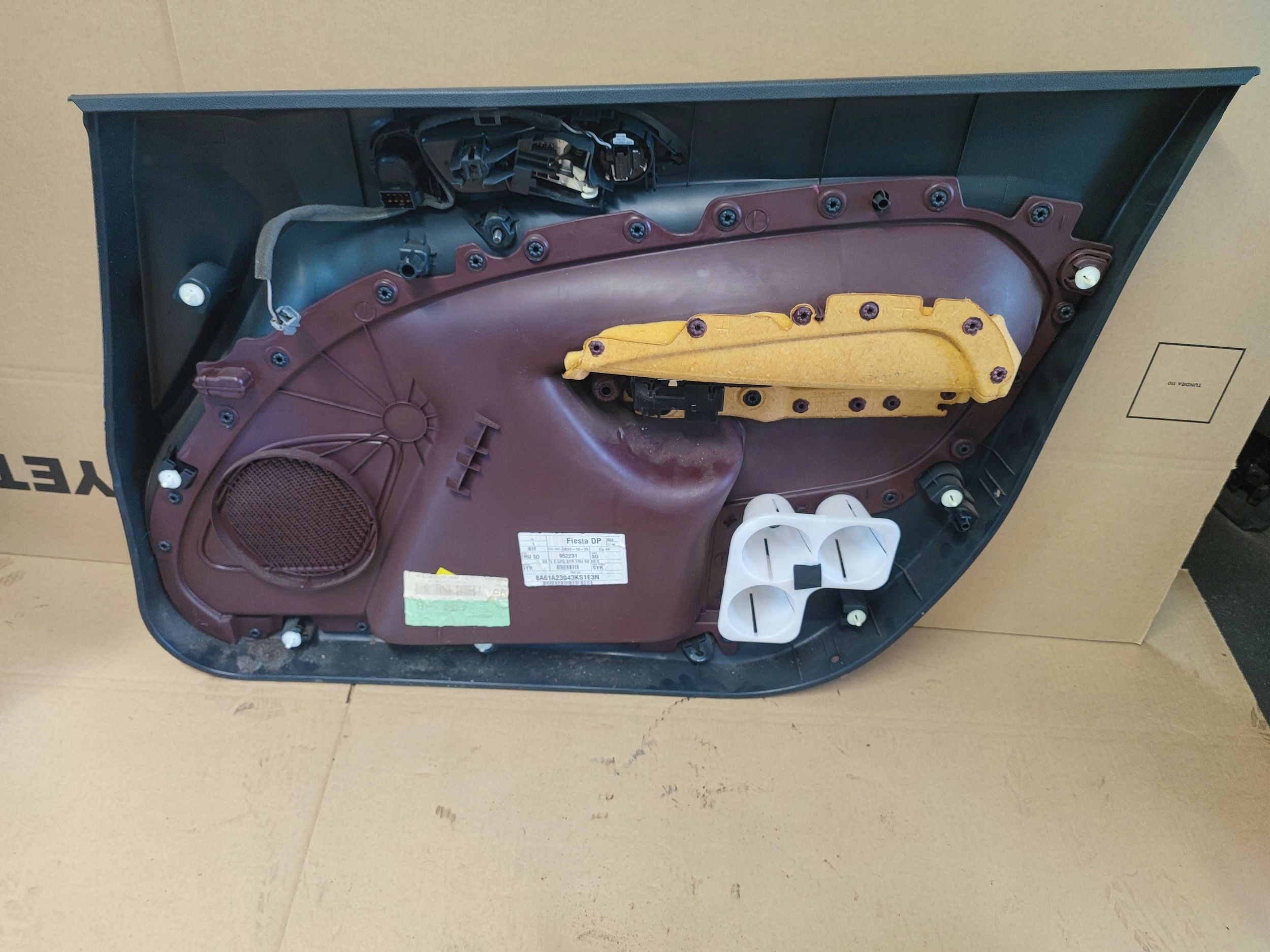 FORD FIESTA MK7 upholstery side door front front left 5-door
