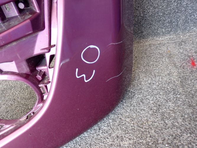 PEUGEOT 107 12-14 Frontstoßstange vorne